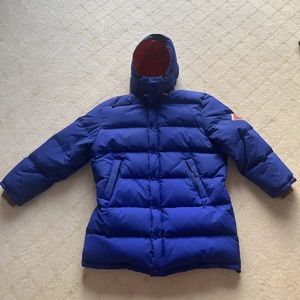 Gucci Men’s Nylon Puffer Jacket with Gucci Patch